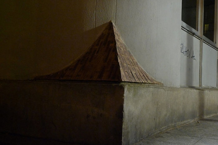 Anti-Homeless Architecture