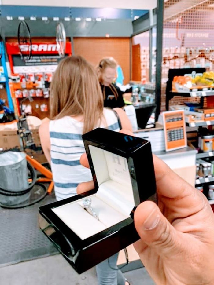 BF Decides To See How Far He Can Take Parading Engagement Ring In Front Of His GF Without Her Noticing (22 Pics) BF Decides To See How Far He Can Take Parading Engagement Ring In Front Of His GF Without Her Noticing (22 Pics)