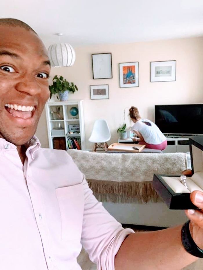 BF Decides To See How Far He Can Take Parading Engagement Ring In Front Of His GF Without Her Noticing (22 Pics) BF Decides To See How Far He Can Take Parading Engagement Ring In Front Of His GF Without Her Noticing (22 Pics)