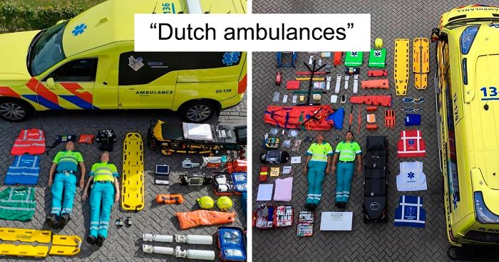 What The Inventories Of Various Emergency Services Look Like Over The World (30 Pics)