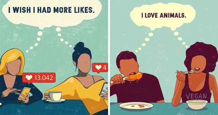 Artist Highlights The Problems Of Our Society Through 30 Illustrations