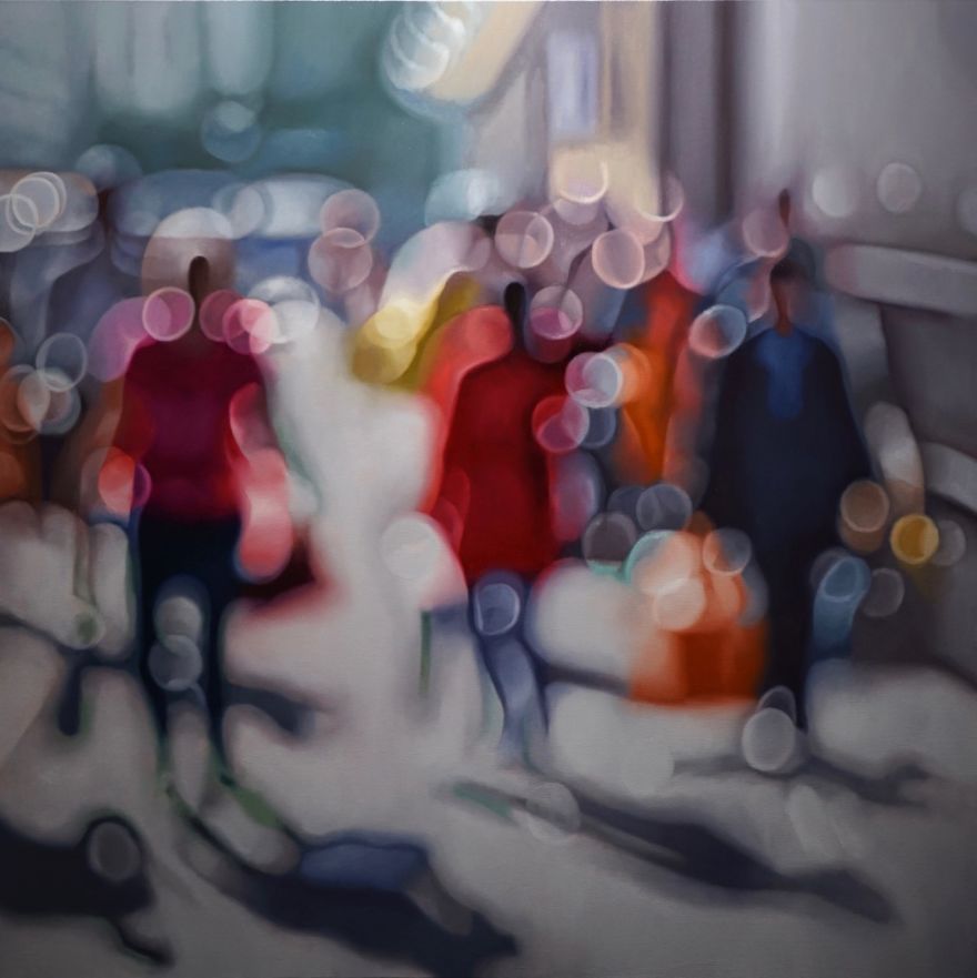 Artist Shows How People With Bad Eyesight See The World Without Glasses In 12 Oil Paintings (New Pics)