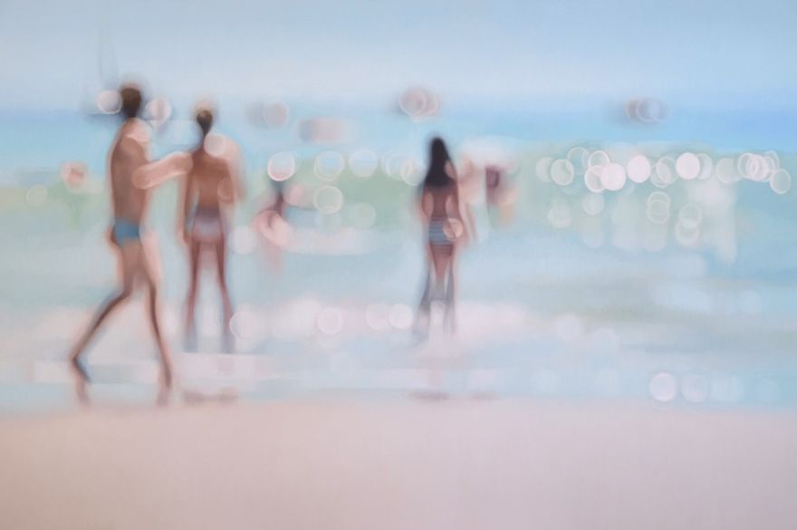 Artist Shows How People With Bad Eyesight See The World Without Glasses In 12 Oil Paintings (New Pics)