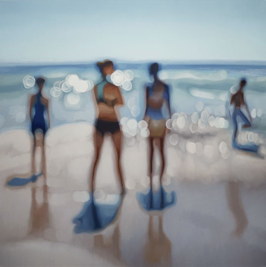 Artist Shows How People With Bad Eyesight See The World Without Glasses In 12 Oil Paintings (New Pics)