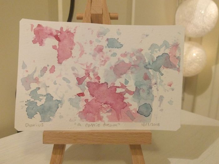 If You Haven't Smiled Today, Meet Darius, The Rat Who Was Taught To Paint If You Haven't Smiled Today, Meet Darius, The Rat Who Was Taught To Paint