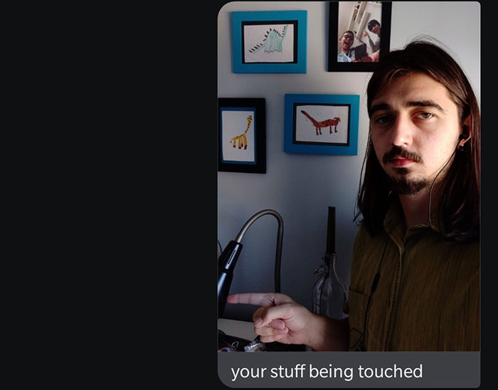 "Friend Asked Me To Catsit. She's A Bit Of A Germophobe So This Was The Natural Thing To Do"