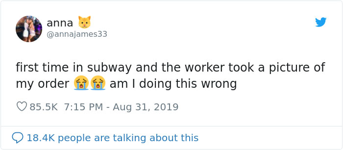 This Woman Drunk-Ordered A Subway Sandwich And It Was So Crazy, The Subway Worker Had To Take A Picture