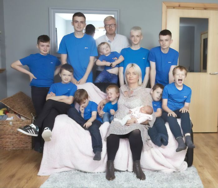 This Mother Finally Gives Birth To A Girl After Having 10 Boys In A Row This Mother Finally Gives Birth To A Girl After Having 10 Boys In A Row