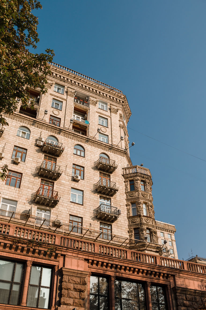 Zoom In On The Balconies