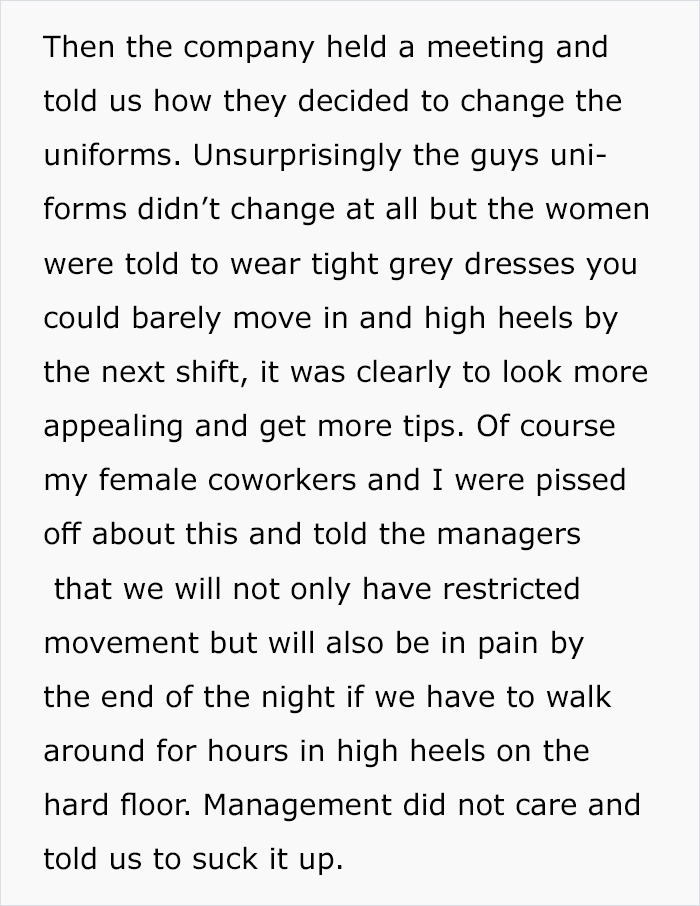 Woman Lets Her Blood Run In Front Of Managers To Prove New Dress Code With High Heels Is No Good Woman Lets Her Blood Run In Front Of Managers To Prove New Dress Code With High Heels Is No Good