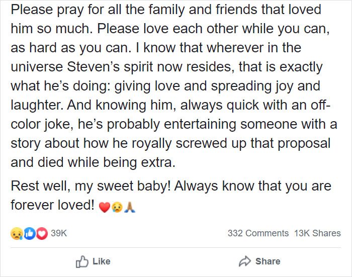 Heartbroken Woman Shares A Tearful Tribute To Boyfriend Who Died During Underwater Proposal Heartbroken Woman Shares A Tearful Tribute To Boyfriend Who Died During Underwater Proposal