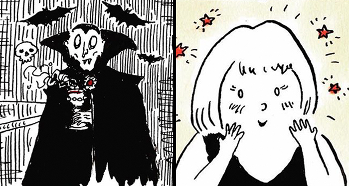 Artist Imagines What Having A Vampire Boyfriend Is Like And It’s Not The One From Twilight