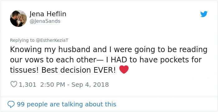 13 Times Brides Couldn't Hold Back Their Happiness Because They Wore Dresses With Pockets