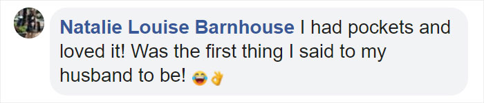 13 Times Brides Couldn't Hold Back Their Happiness Because They Wore Dresses With Pockets