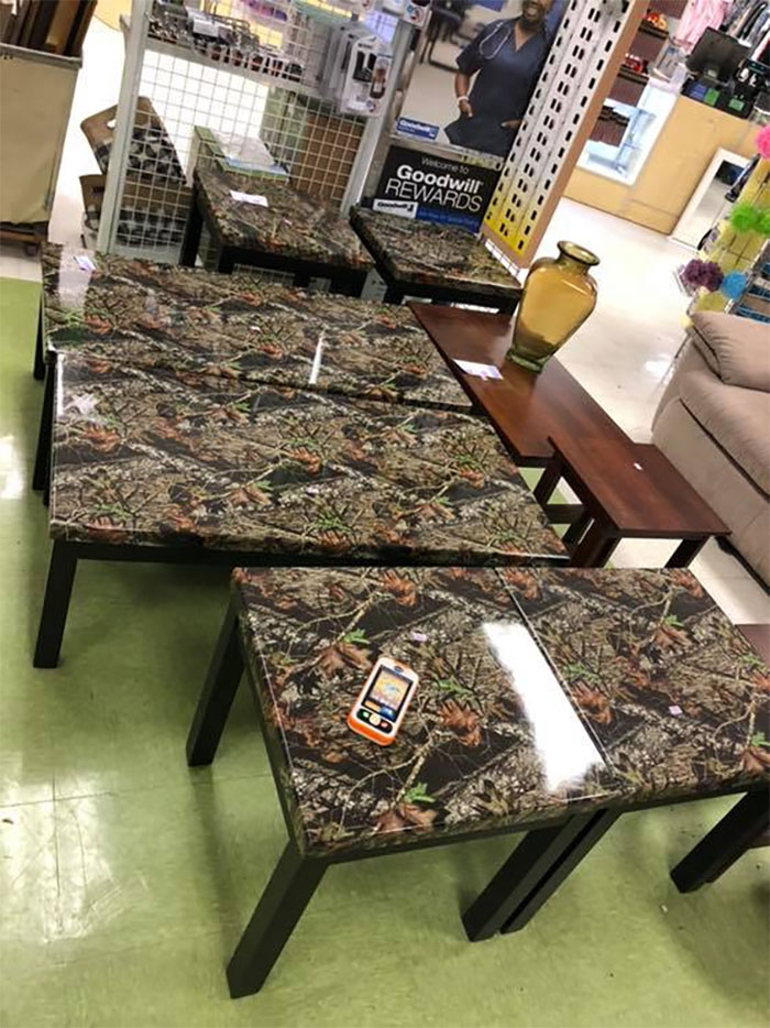 Goodwill Is Selling All These Empty Table Legs! Just Need A Top And You’re Good To Go!