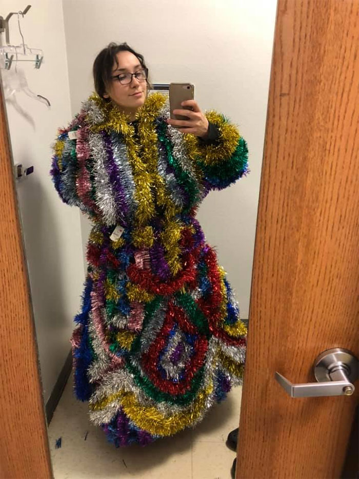 It’s Purpose Is Unclear, It Also Weighs About 20 Pounds. Sadly, The Skirt Was Too Big So It Had To Go Back On The Rack. Goodwill In Menomonie, Wi