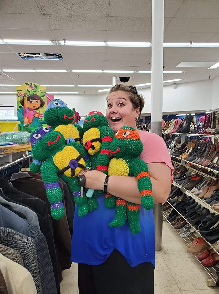 Somebody's Nana Worked Far To Hard On These For Them To End Up Here!!