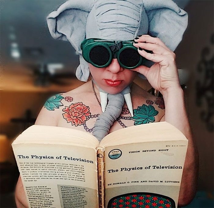 Goggles, Book And Elephant Headwear All 2nd Hand (Habitat Restore) Goodness!