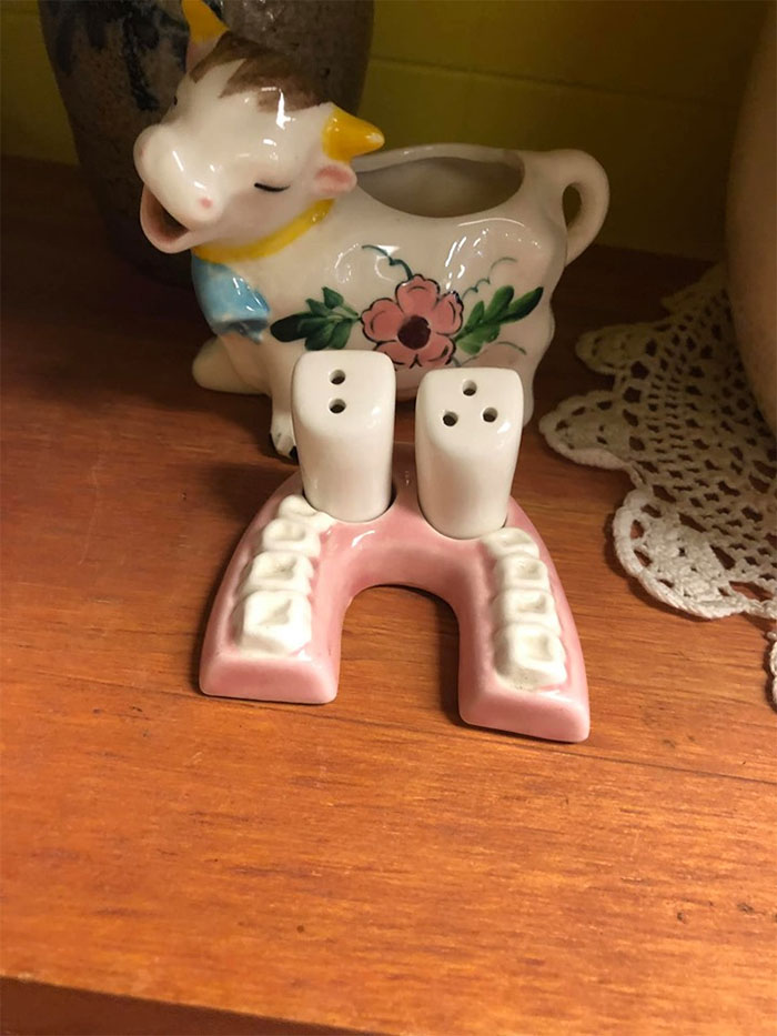 By Far The Weirdest Salt And Pepper Shakers I’ve Ever Seen