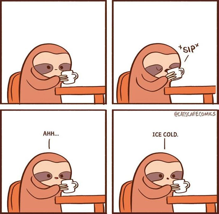 My 30 Wholesome ‘Cat’s Café’ Comics That Might Just Make Your Day (New Pics)