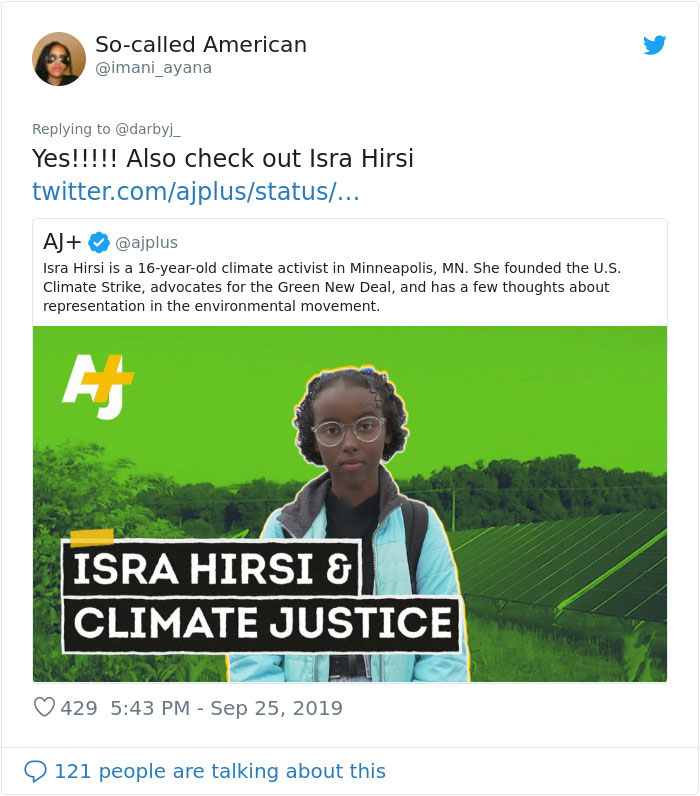 Here's The Other Young Climate Change Activists That Are Making A Difference Who Aren't Talked About Much Here's The Other Young Climate Change Activists That Are Making A Difference Who Aren't Talked About Much