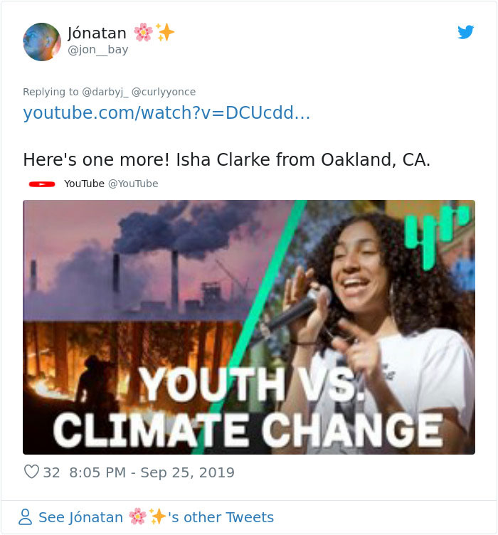 Here's The Other Young Climate Change Activists That Are Making A Difference Who Aren't Talked About Much Here's The Other Young Climate Change Activists That Are Making A Difference Who Aren't Talked About Much