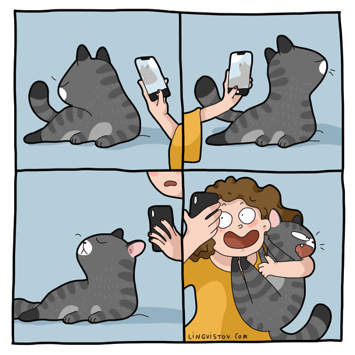 Lingvistov Cat Comics