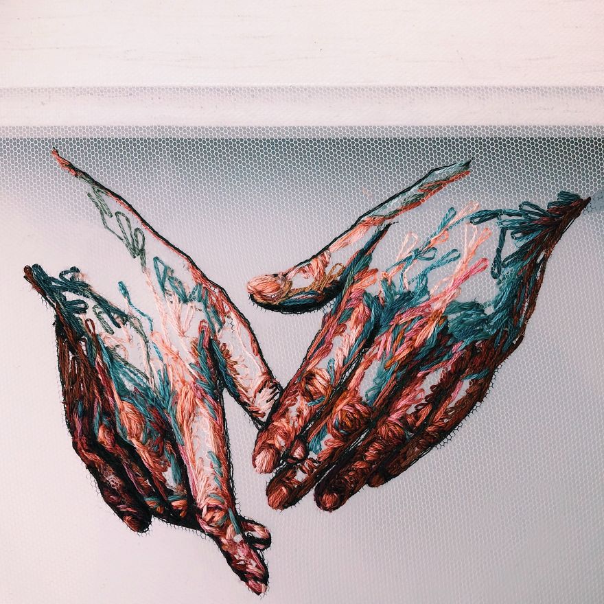 Hand Embroidery By Katerina Marchenko