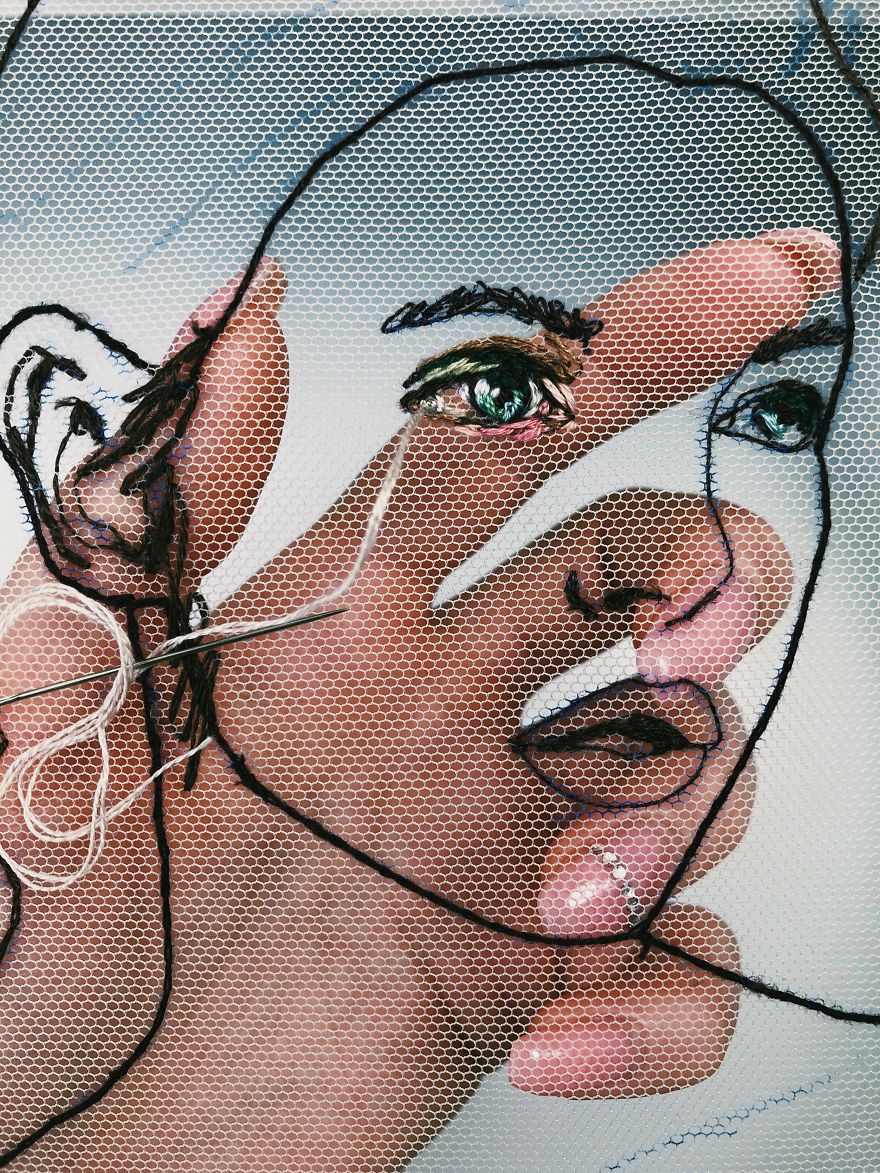 Hand Embroidery By Katerina Marchenko