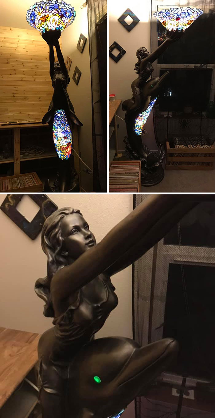 I Bought This Lamp From A Very Lovely Woman During A Moving Sale Recently And I Don’t Think I Was Able To Express My Gratitude Enough For Selling Me This Amazing Piece