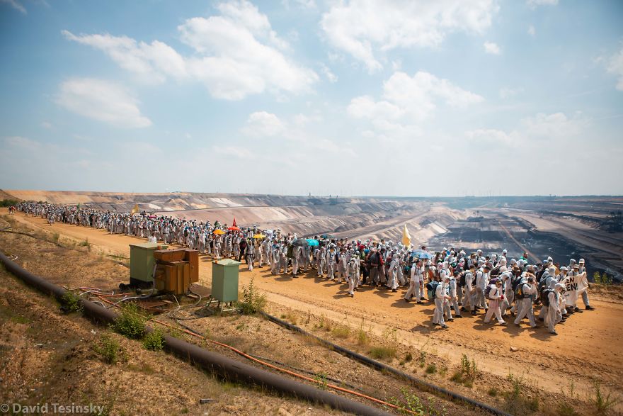 I Went To Break Through The Police With The Activists For A Good Thing To See That Change Is Possible