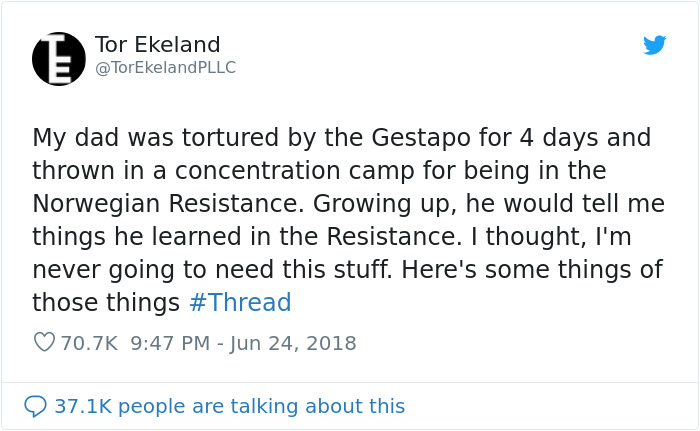 Son Shares 8 Lessons His Dad Taught Him After Being Held Captive By The Gestapo For Resisting Nazis Son Shares 8 Lessons His Dad Taught Him After Being Held Captive By The Gestapo For Resisting Nazis