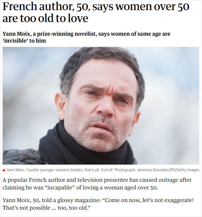 On Your 50th Birthday, Fairies Come Along And Make You Invisible To Douchebags! Yay!