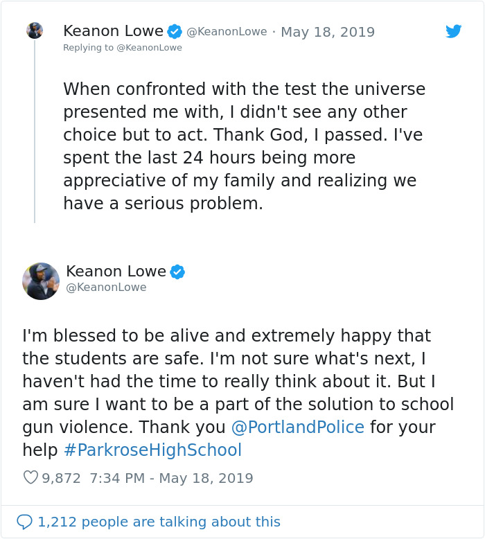 Oregon Football Coach Takes Gun From High School Student, Hugs Him In Emotional Video Oregon Football Coach Takes Gun From High School Student, Hugs Him In Emotional Video