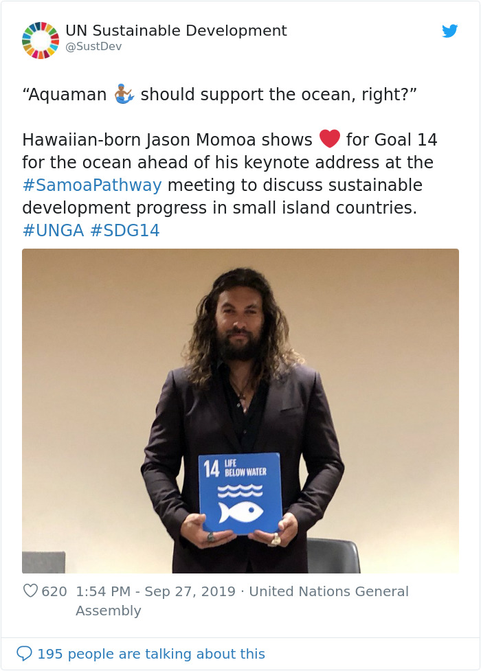 Jason Momoa Shames Humanity And Calls It A Disease At The UN Climate Summit, Now Some Say He Went Too Far Jason Momoa Shames Humanity And Calls It A Disease At The UN Climate Summit, Now Some Say He Went Too Far
