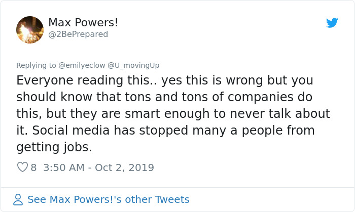 Girl Applies For Internship, But The Company Shares A Photo They Found Of Her In A Bikini, Saying She Won't Get It Girl Applies For Internship, But The Company Shares A Photo They Found Of Her In A Bikini, Saying She Won't Get It