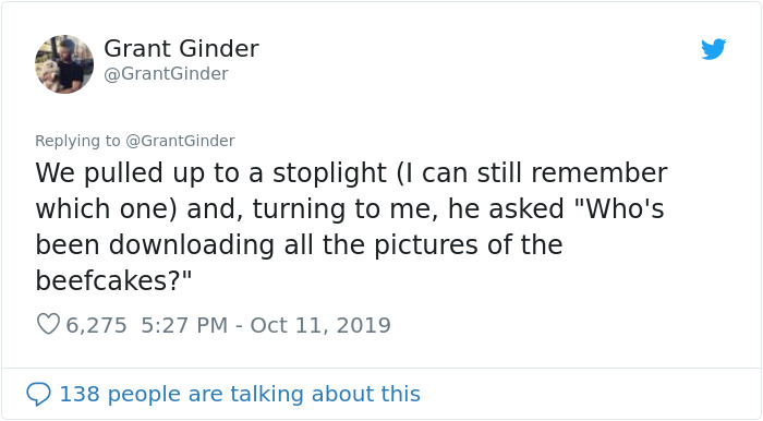 Dad Confronts 13 Y.O. Son About Downloading Photos Of Hot Men, He Blames It On His Mom Dad Confronts 13 Y.O. Son About Downloading Photos Of Hot Men, He Blames It On His Mom