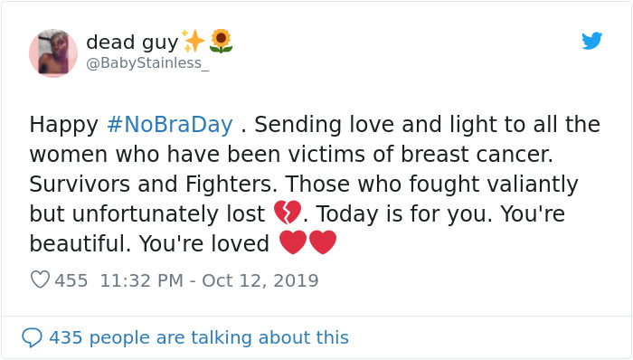 No-Bra-Day-Tweets-Raising-Awareness