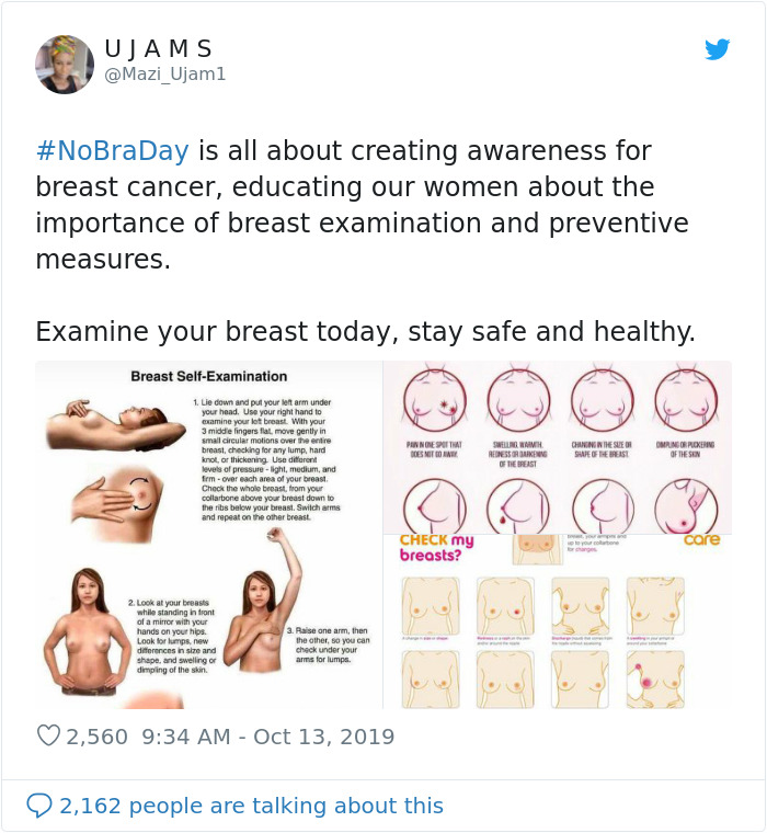 No-Bra-Day-Tweets-Raising-Awareness