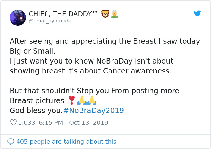 No-Bra-Day-Tweets-Raising-Awareness