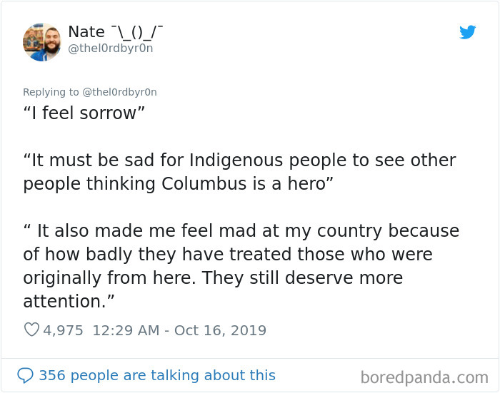 Teacher Says He Won’t Lie To Students, Teaches The Untold History Of Columbus, His Tweets Go Viral Teacher Says He Won’t Lie To Students, Teaches The Untold History Of Columbus, His Tweets Go Viral