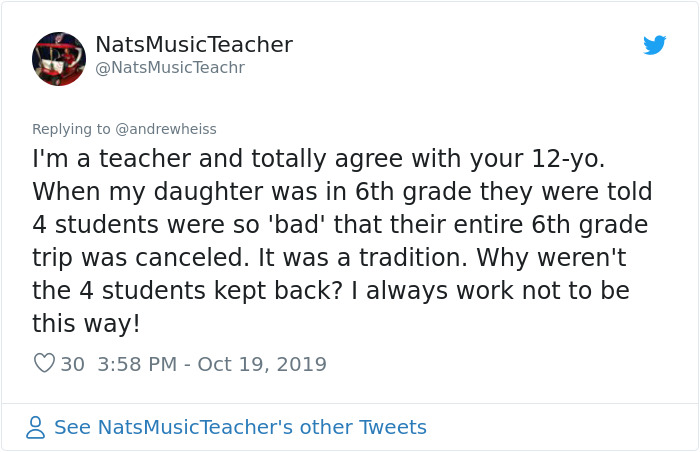 After Some Kids Started Fighting, Their Teacher Punished The Whole Grade, So This Girl Wrote The Teacher A Badass Letter