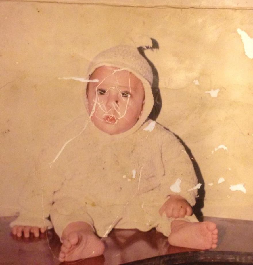 I Worked On My Photo When I Was Young.
below Are The Before And After Edit.