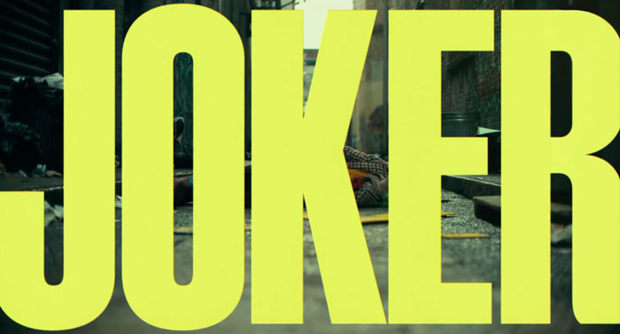 The Joker Title Was Firstly Shot On Film And Then It Was 'Filmed Out And Put Back On The Digital Again', As The Movie's Director Says. It Was Done To Achieve Grainy And Oldschool Look