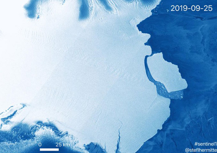 315 Billion Tonnes Of Ice Just Broke Off From Antarctic Ice Shelf And It's 5 Times Bigger Than Malta 315 Billion Tonnes Of Ice Just Broke Off From Antarctic Ice Shelf And It's 5 Times Bigger Than Malta