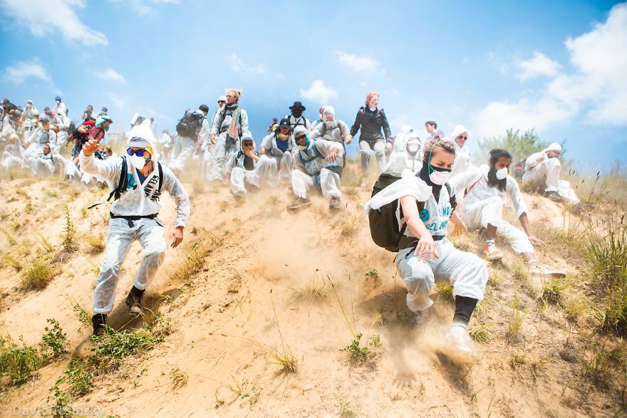 I Went To Break Through The Police With The Activists For A Good Thing To See That Change Is Possible