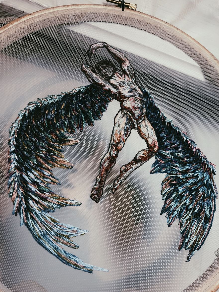 Hand Embroidery By Katerina Marchenko