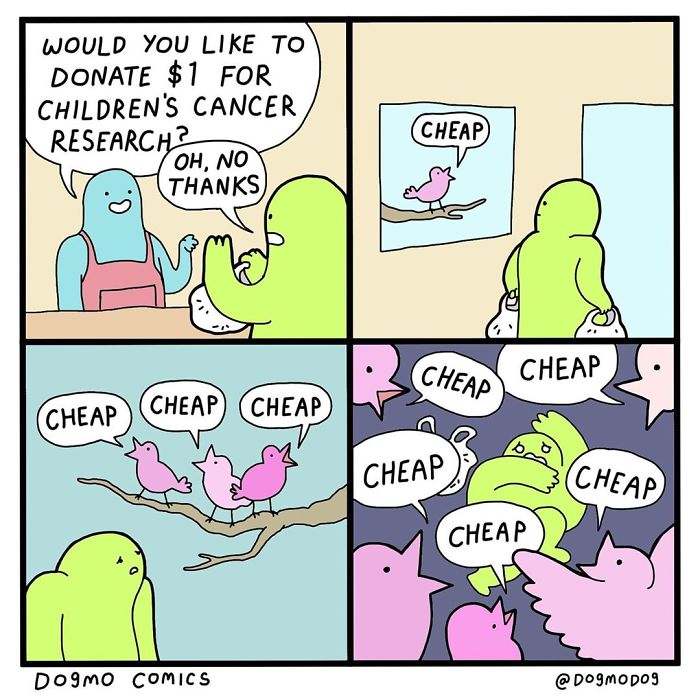 American Artist Creates Fun Comics To Make Reflections About Our Daily Lives