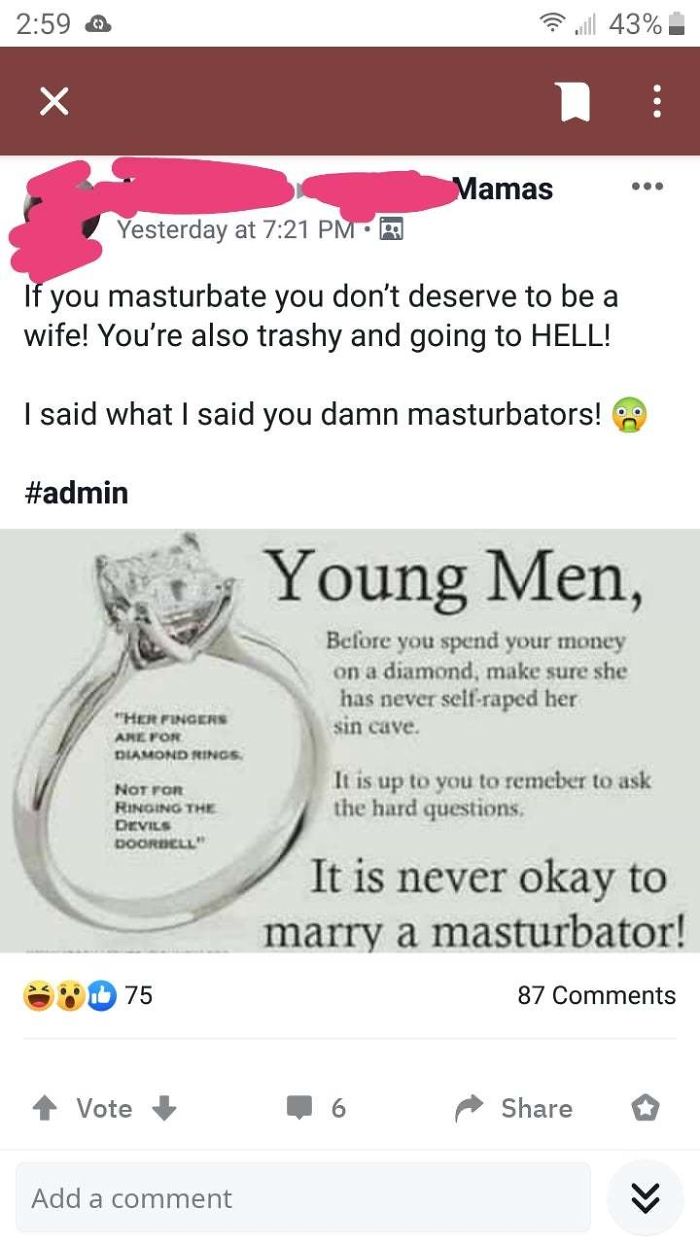 Til That I Am Not Marriage Material