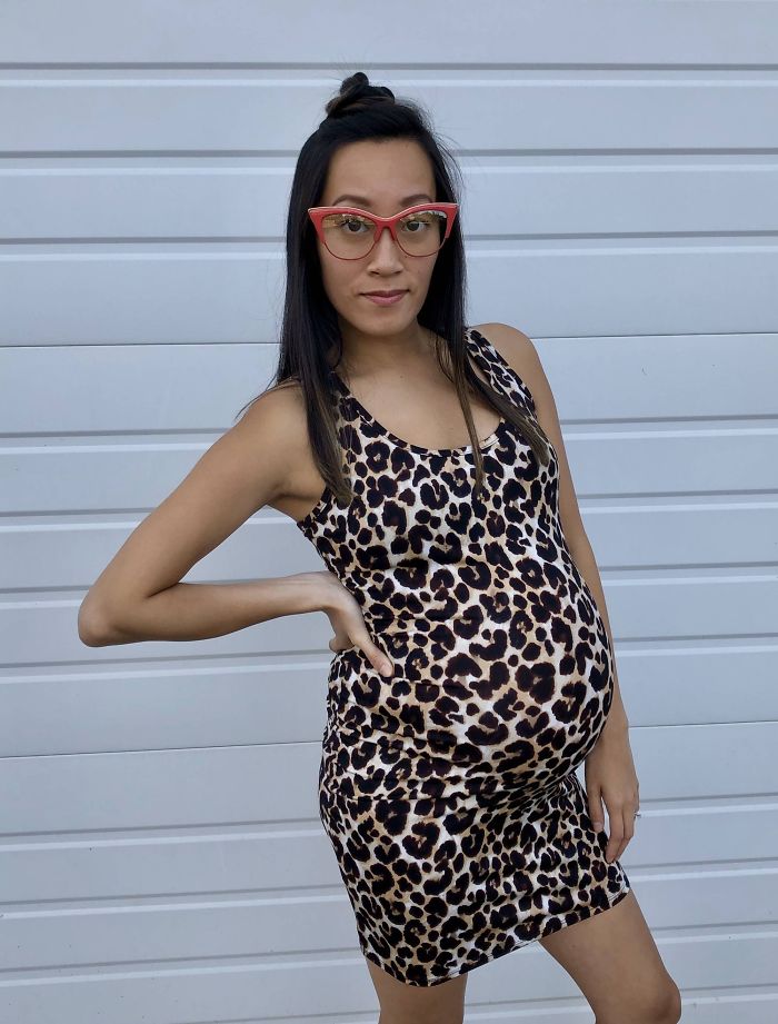 My Wife Is Pregnant And Wanted To Be Ali Wong For Halloween. I Think She Nailed It